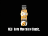 The Latte Macchiato Classic bottle.