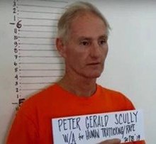 Peter having his mugshot. They also misspelled his middle name "Gerard".