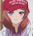 Yet another MAGA anime girl