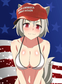 MAGA anime girl