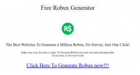 Robux Generator Websites
