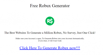 Robux Generator - Screamer Wiki
