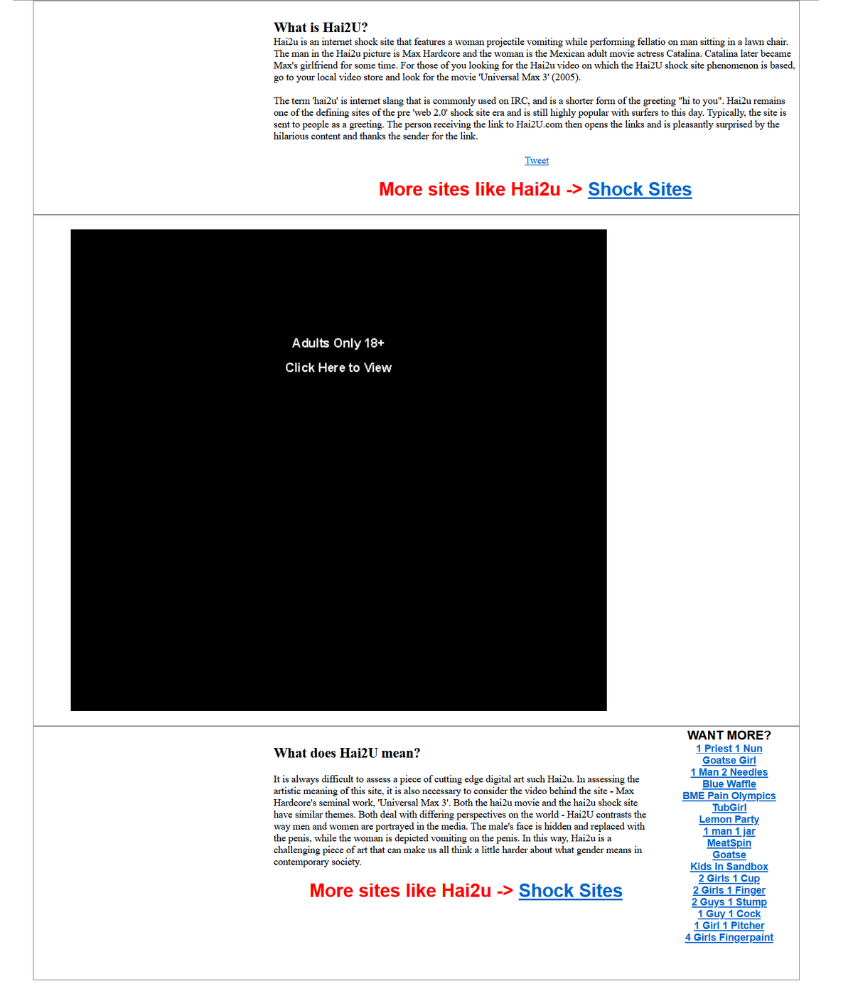 Hai2u - Screamer Wiki