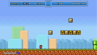 The first screen of Level 1.