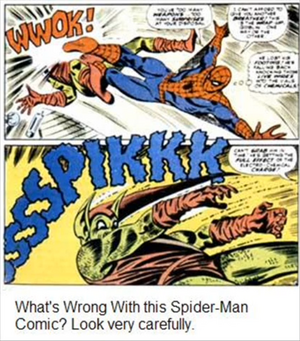 Subliminal Messages in Spider-Man Comic.png