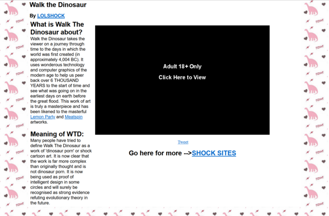 Walk the Dinosaur - Screamer Wiki