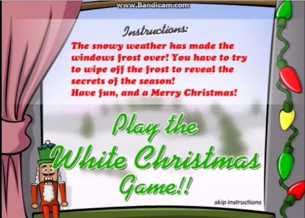 The White Christmas Game - Screamer Wiki